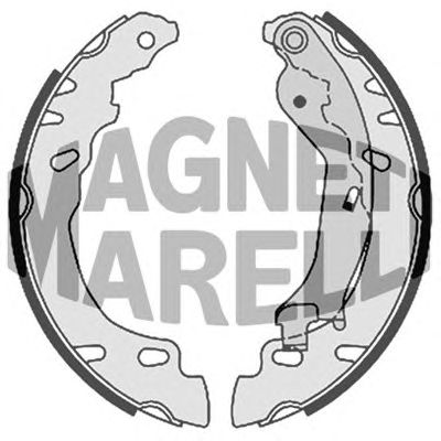 MAGNETI MARELLI 360219196310 -  Тормозные колодки